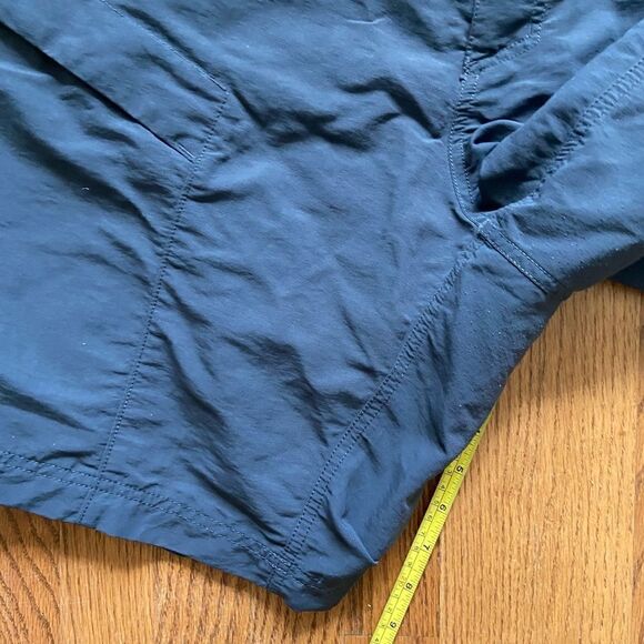 The North Face Slate Gray 100% Nylon Belted Shorts Hiking 2XL Elastic Waist - Picture 4 of 8